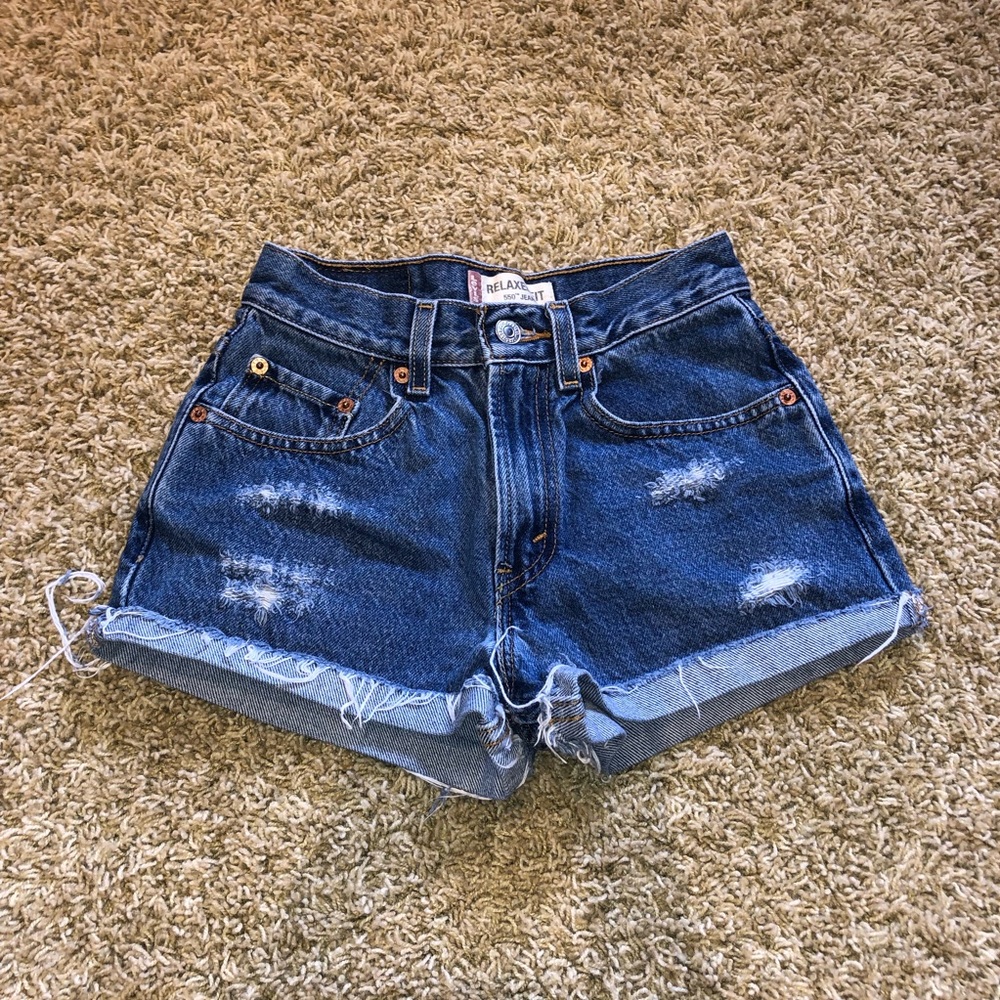 Levi’s denim shorts